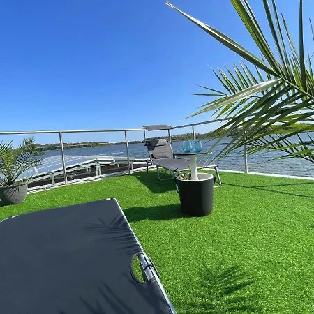 Boathousing - Na Wodzie, Dom Pływający, łódź, Luksusowy Apartamento