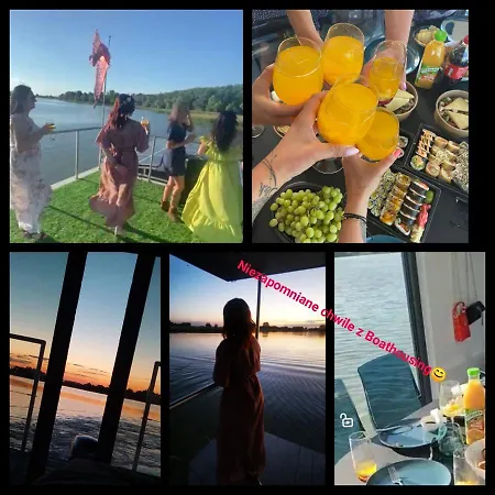 Lägenhet Boathousing - Na Wodzie, Dom Plywajacy, Lodz, Luksusowy *